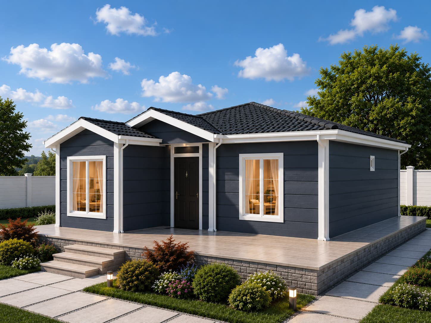 96 m² Prefabrik Ev 3+1